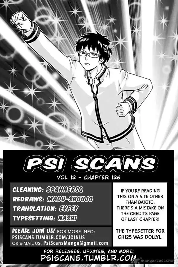 Saiki Kusuo no Psi Nan Chapter 126 1